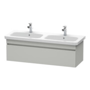 Duravit Meuble sous-lavabo DuraStyle 123x44,8x39,8 cm, 1 tiroir, B gauche/droite, béton gris