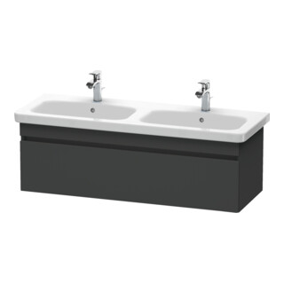 Duravit Meuble sous-lavabo DuraStyle 123x44,8x39,8 cm, 1 tiroir, B gauche/droite, graph ma