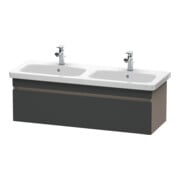 Duravit Meuble sous-lavabo DuraStyle 123x44,8x39,8 cm, 1 tiroir, gris m/ba ma