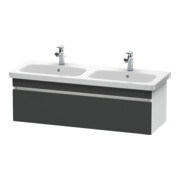Duravit Meuble sous-lavabo DuraStyle 123x44,8x39,8 cm, 1 tiroir, gris m/we ma
