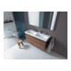 Duravit Meuble sous-lavabo DuraStyle 123x44,8x61 cm, 2 tiroirs, Noyer Nat.-5