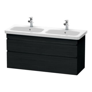 Duravit Meuble sous lavabo DuraStyle 123x44,8x61cm, 2 tiroirs, gauche/droite, blanc œuf