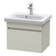 Duravit Meuble sous lavabo DuraStyle 50x36,8 cm, taupe, 1 tiroir-1
