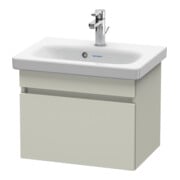 Duravit Meuble sous lavabo DuraStyle 50x36,8 cm, taupe, 1 tiroir