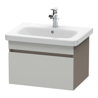 Duravit Meuble sous-lavabo DuraStyle 58x44,8 cm, bet/ba ma, 1 tiroir, suspendu
