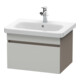 Duravit Meuble sous-lavabo DuraStyle 58x44,8 cm, bet/ba ma, 1 tiroir, suspendu-1