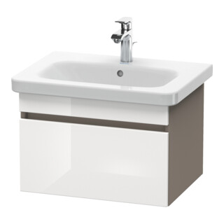Duravit Meuble sous-lavabo DuraStyle 58x44,8 cm, blanc, 1 tiroir, suspendu