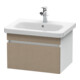 Duravit Meuble sous-lavabo DuraStyle 58x44,8 cm, blanc mat, 1 tiroir, suspendu-1