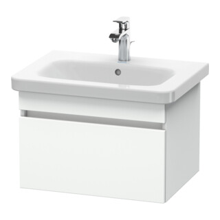 Duravit Meuble sous-lavabo DuraStyle 58x44,8 cm, blanc mat, 1 tiroir, suspendu
