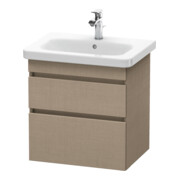 Duravit Meuble sous-lavabo DuraStyle 58x44,8 cm, blanc mat, 2 tiroirs, suspendu