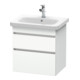 Duravit Meuble sous lavabo DuraStyle 58x44,8 cm, blanc mat, 2 tiroirs, suspendu-1