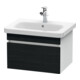Duravit Meuble sous lavabo DuraStyle 58x44,8 cm, blanc œuf/blanc, 1 tiroir, suspendu-1