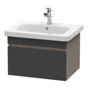 Duravit Meuble sous-lavabo DuraStyle 58x44,8 cm, gris, 1 tiroir, suspendu
