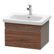 Duravit Meuble sous lavabo DuraStyle 58x44,8 cm, N dk/b ma, 1 tiroir, suspendu mural