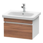 Duravit Meuble sous-lavabo DuraStyle 58x44,8 cm, N naturel/blanc mat, 1 tiroir, suspendu