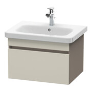 Duravit Meuble sous-lavabo DuraStyle 58x44,8 cm, taupe/mat, 1 tiroir, suspendu