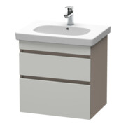 Duravit Meuble sous-lavabo DuraStyle 60x45,3 cm, beige/mat, 2 tiroirs, suspendu