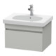 Duravit Meuble sous-lavabo DuraStyle 60x45,3 cm, béton gris, 1 tiroir, suspendu-1