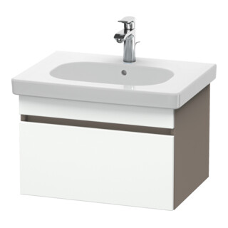 Duravit Meuble sous lavabo DuraStyle 60x45,3 cm, blanc, 1 tiroir, suspendu