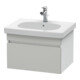 Duravit Meuble sous-lavabo DuraStyle 60x45,3 cm, blanc mat, 1 tiroir, suspendu-1