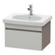 Duravit Meuble sous-lavabo DuraStyle 60x45,3 cm, blanc mat, 1 tiroir, suspendu-1