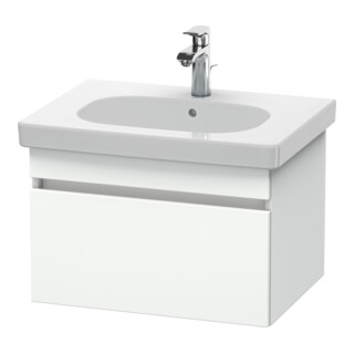 Duravit Meuble sous lavabo DuraStyle 60x45,3 cm, blanc mat, 1 tiroir, suspendu