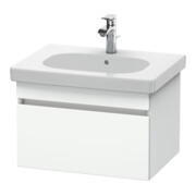 Duravit Meuble sous lavabo DuraStyle 60x45,3 cm, blanc mat, 1 tiroir, suspendu
