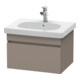 Duravit Meuble sous lavabo DuraStyle 60x45,3 cm, blanc mat, 1 tiroir, suspendu-1