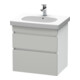 Duravit Meuble sous-lavabo DuraStyle 60x45,3 cm, blanc mat, 2 tiroirs, suspendu-1