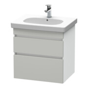 Duravit Meuble sous-lavabo DuraStyle 60x45,3 cm, blanc mat, 2 tiroirs, suspendu