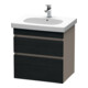 Duravit Meuble sous-lavabo DuraStyle 60x45,3 cm, blanc mat, 2 tiroirs, suspendu-1