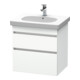 Duravit Meuble sous-lavabo DuraStyle 60x45,3 cm, blanc mat, 2 tiroirs, suspendu-1