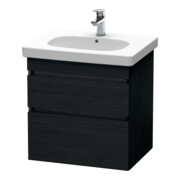 Duravit Meuble sous lavabo DuraStyle 60x45,3 cm, blanc œuf, 2 tiroirs, suspendu
