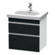 Duravit Meuble sous-lavabo DuraStyle 60x45,3 cm, blanc œuf/blanc, 2 tiroirs, suspendu-1
