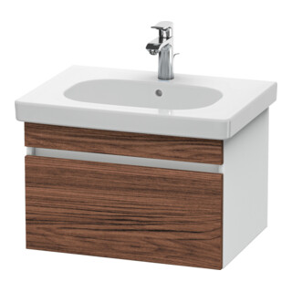 Duravit Meuble sous-lavabo DuraStyle 60x45,3 cm, N dk/we ma, 1 tiroir, suspendu mural
