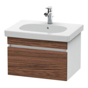 Duravit Meuble sous-lavabo DuraStyle 60x45,3 cm, N dk/we ma, 1 tiroir, suspendu mural