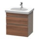 Duravit Meuble sous-lavabo DuraStyle 60x45,3 cm, N nat/b ma, 2 tiroirs, suspendu-1