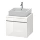 Duravit Meuble sous lavabo DuraStyle 60x54,8 cm, base, 1 tiroir, avec console