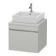 Duravit Meuble sous lavabo DuraStyle 60x54,8 cm, béton gris, 1 tiroir, sans plan-1