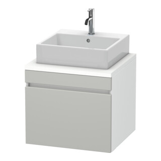 Duravit Meuble sous-lavabo DuraStyle 60x54,8 cm, blanc mat, 1 tiroir