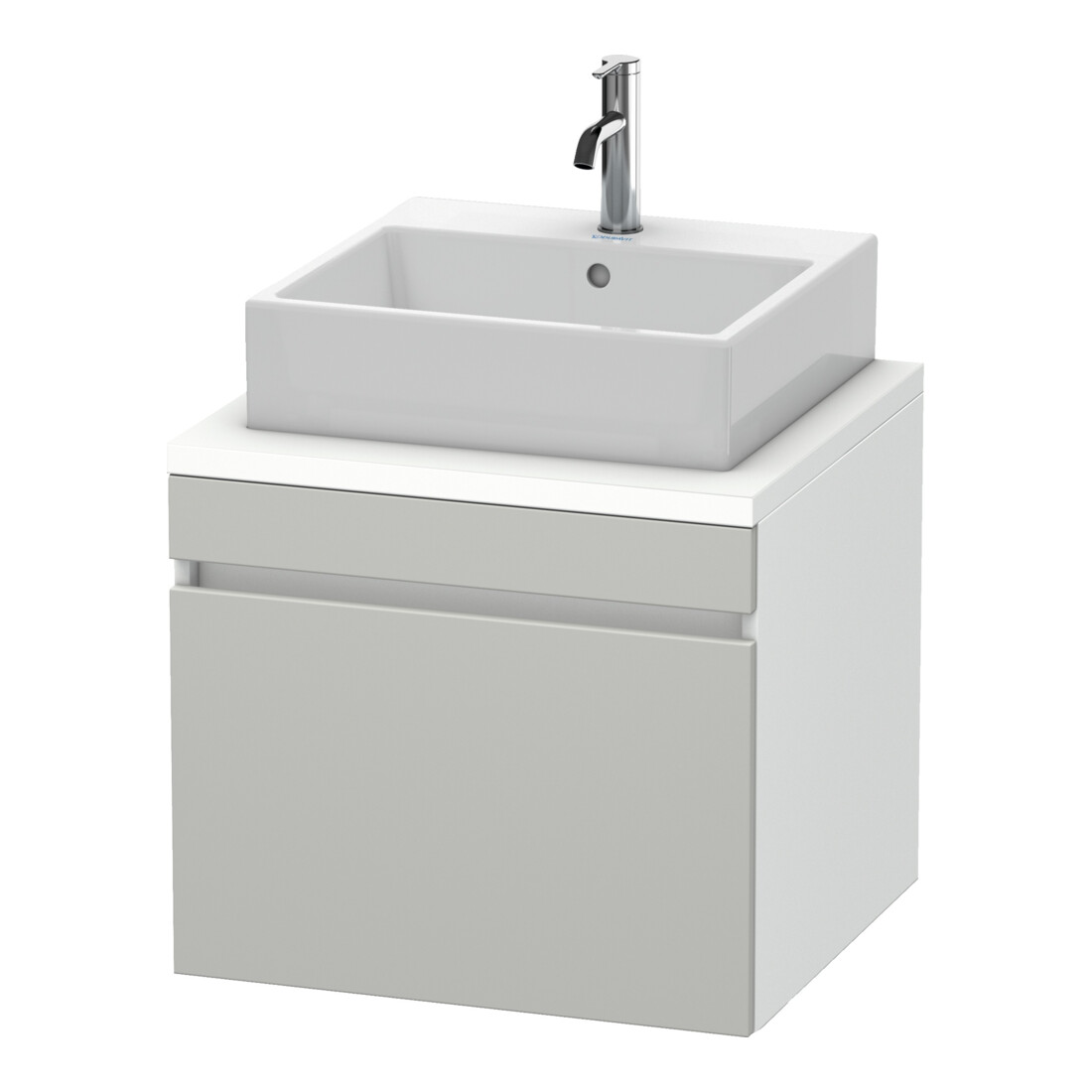 Duravit Meuble sous-lavabo DuraStyle 60x54,8 cm, blanc mat, 1 tiroir