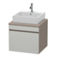 Duravit Meuble sous-lavabo DuraStyle 60x54,8 cm, blanc mat, 1 tiroir-1