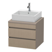 Duravit Meuble sous-lavabo DuraStyle 60x54,8 cm, blanc mat, 2 tiroirs-1