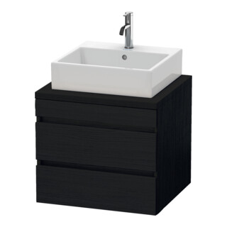 Duravit Meuble sous lavabo DuraStyle 60x54,8 cm, blanc œuf, avec 2 tiroirs