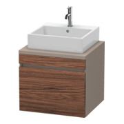 Duravit Meuble sous-lavabo DuraStyle 60x54,8 cm, N dk/b ma, 1 tiroir