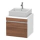Duravit Meuble sous lavabo DuraStyle 60x54,8 cm, N na/we ma, f Kons, 1 tiroir-1