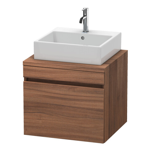 Duravit Meuble sous lavabo DuraStyle 60x54,8 cm, noyer naturel, 1 tiroir
