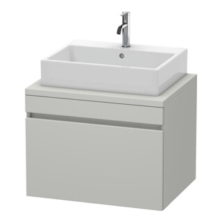 Duravit Meuble sous-lavabo DuraStyle 70x54,8 cm, béton gris, f Kons, 1 tiroir