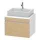 Duravit Meuble sous-lavabo DuraStyle 70x54,8 cm, blanc mat, 1 tiroir-1