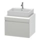 Duravit Meuble sous-lavabo DuraStyle 70x54,8 cm, blanc mat, 1 tiroir-1